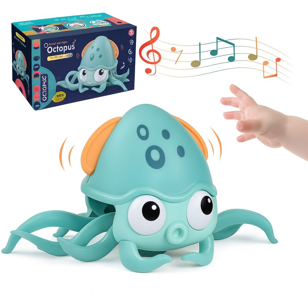 Pulpo Musical Inteligente – Sensor de Mo